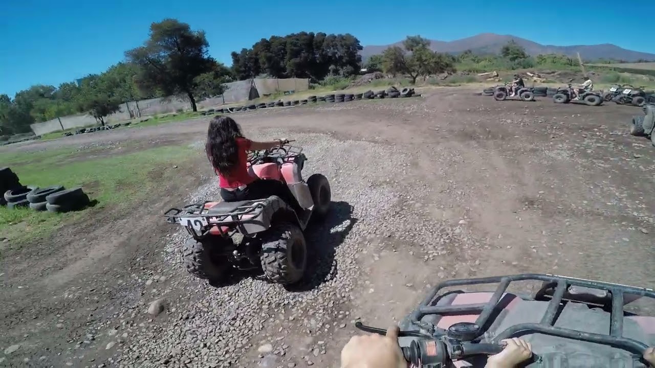 MtB en cuatrimoto manantiales de panquehue san felipe de los andes Chile 