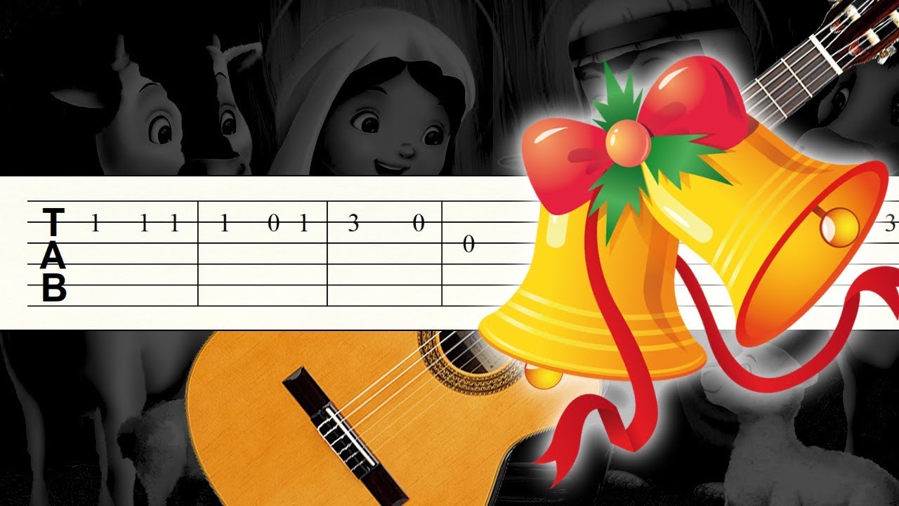 Campanas De Belen / Guitarra / Tutorial / Tablatura