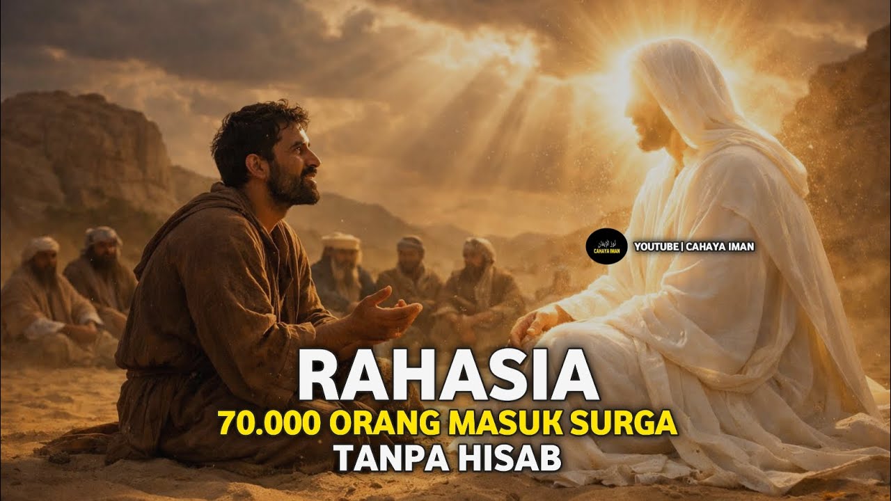 RAHASIA 70.000 ORANG MASUK SURGA TANPA HISAB