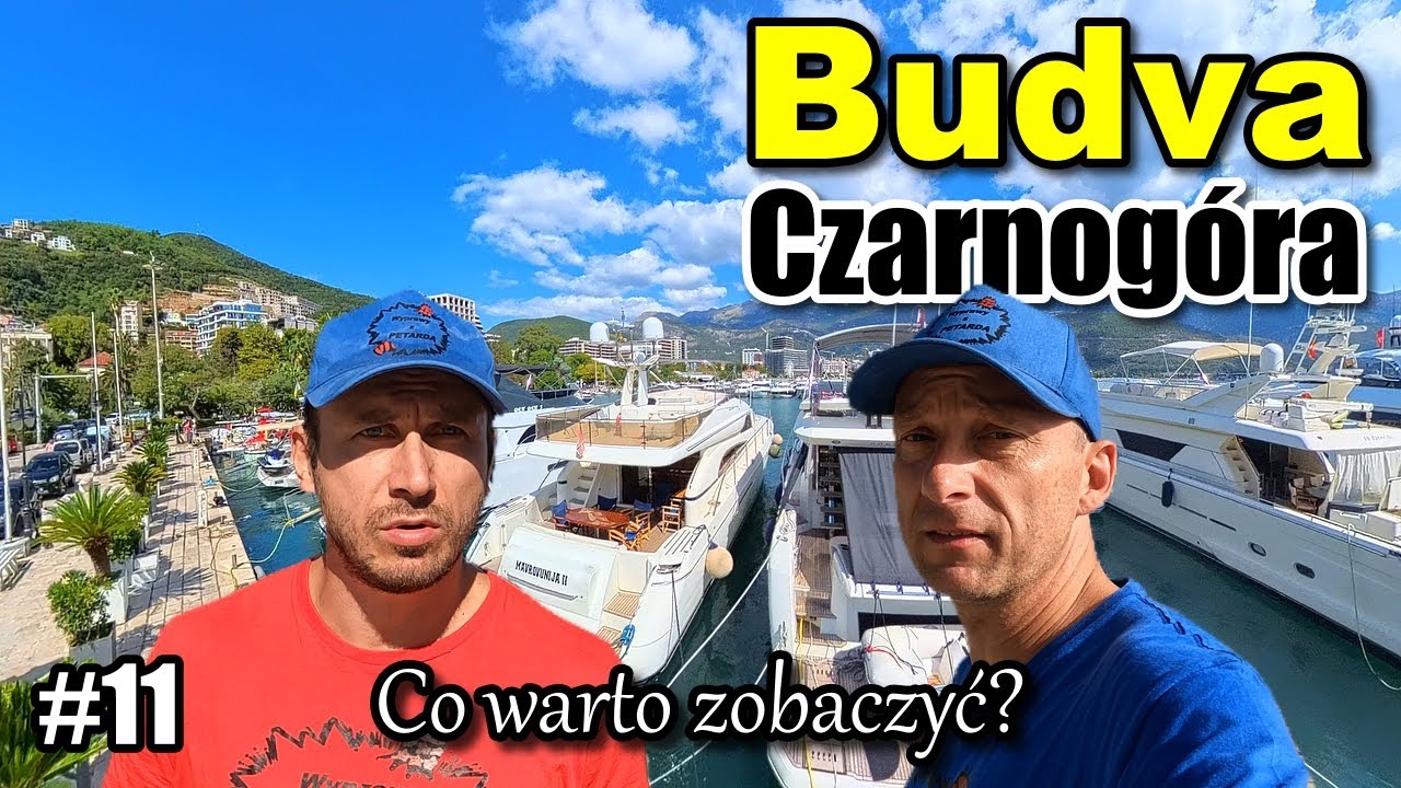 CZARNOGÓRA #11 🇲🇪 - Budva – Marina i Stare Miasto [4K]