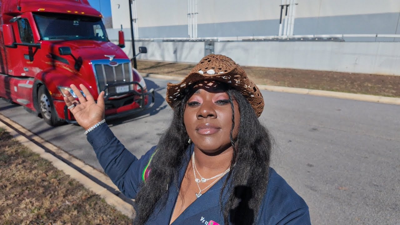 24 HOURS STUCK IN MY SEMI TRUCK! THEY FINALLY LET ME DELIVER MY LOAD