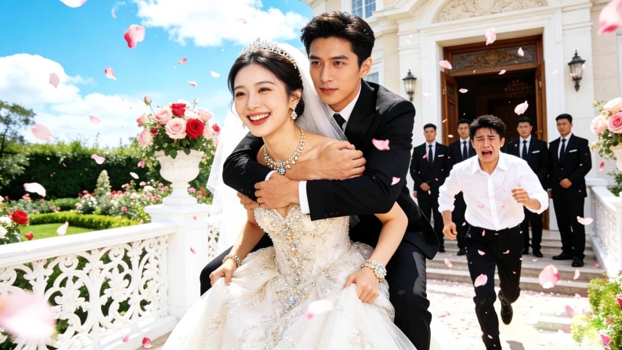婚禮前夕，目睹未婚夫親吻白月光，我心冷當場嫁給他的總裁叔叔，但我沒想到他一直深愛我！#短劇 #爱情 #复仇
