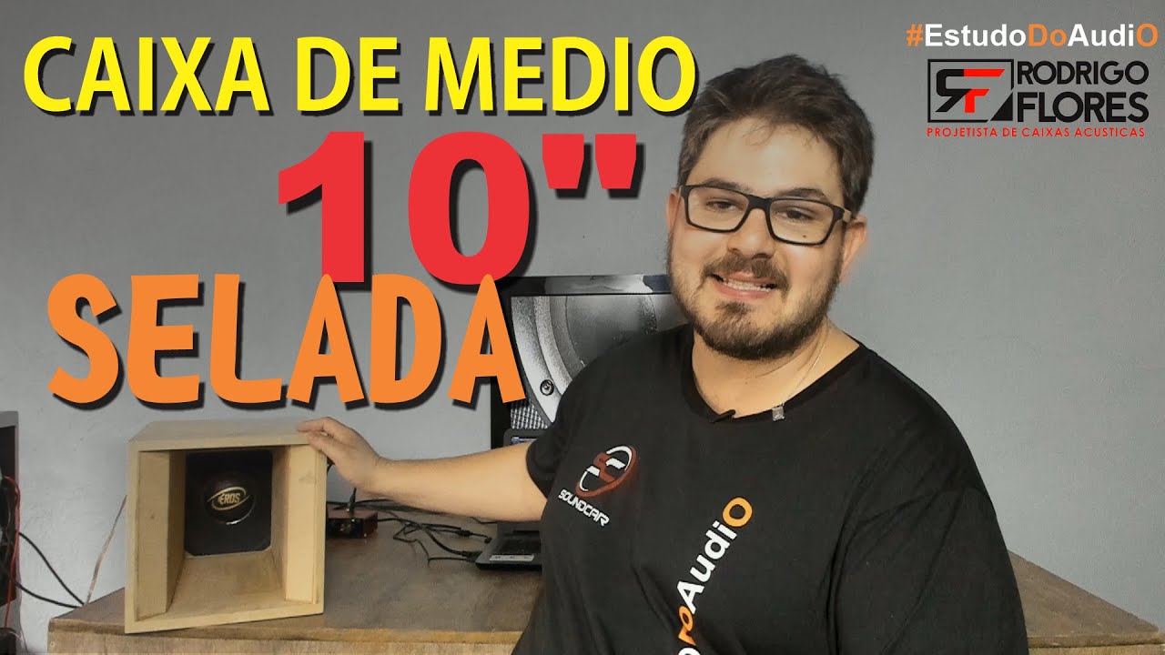 Caixa de MÉDIO de 10 polegadas SELADA - Rodrigo Flores