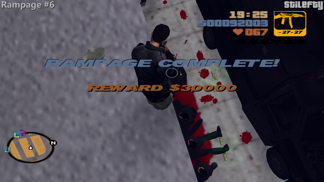 GTA 3 - 20 Rampages Guide (1080p)