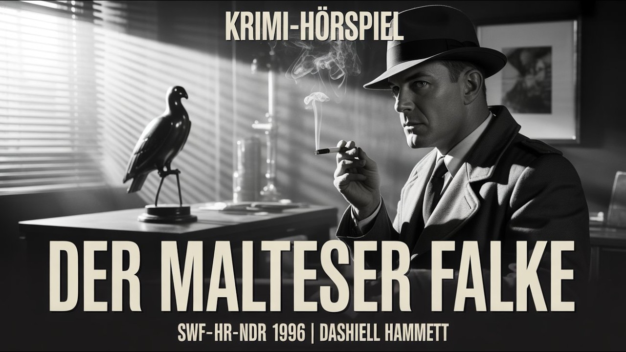 Der Malteser Falke 1v2 - SWF-HR-NDR 1996 | Dashiell Hammett | Krimi Hörspiel