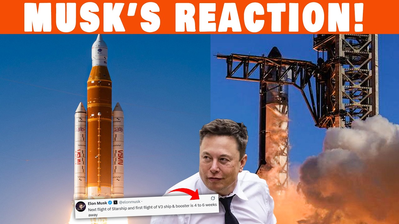 Илон Маск только что заявил об этом после миссии NASA Artemis II на Луну... Новая дата запуска St...