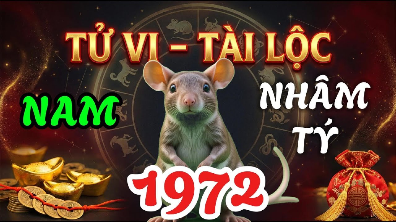 Tử Vi Tuổi Nhâm Tý - Nam 1972 Năm 2026 Xung Tuổi Cần Biết !