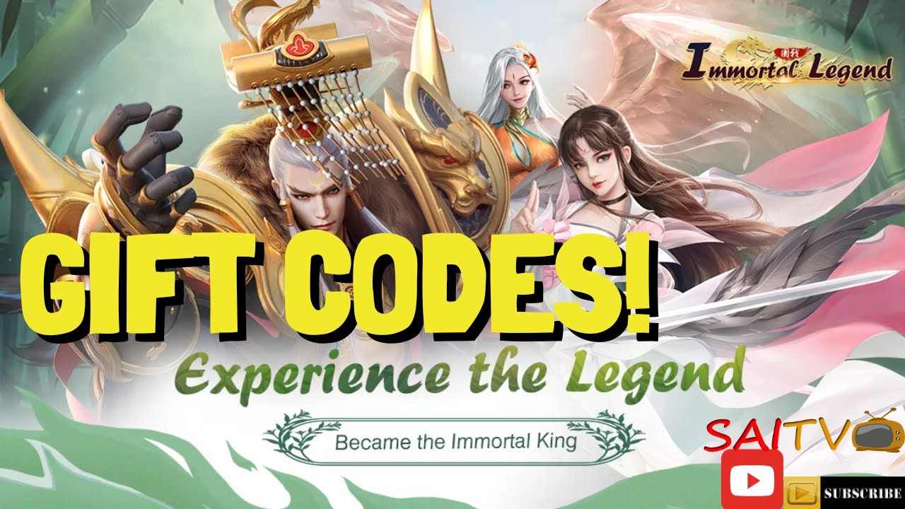 IMMORTAL LEGEND - NEW LIST OF 12 GIFT CODES CLAIM NOW! | FREE ITEMS| TIPS AND GUIDE