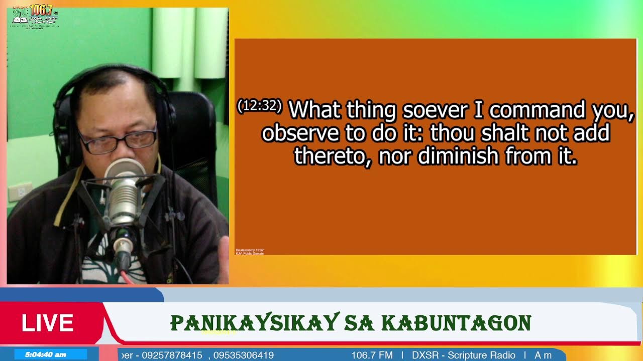 “Pagbantay sa mga Bakakon nga Magtutudlo” (March 17, 2026) NONOY B.