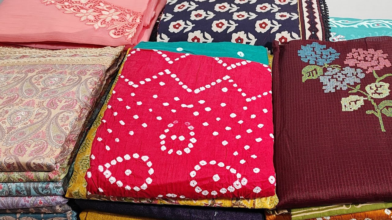 SEMIMODAL SILK WITH CUTWORK EMBROIDERY FLORAL PRINT LINEN DUPATTA|MODAL COTTON WITH PURE CRAPE
