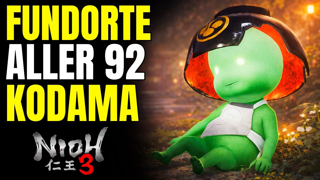 Nioh 3: Alle Kodama finden & Die Spur der Kodama Trophäe freischalten 🏆