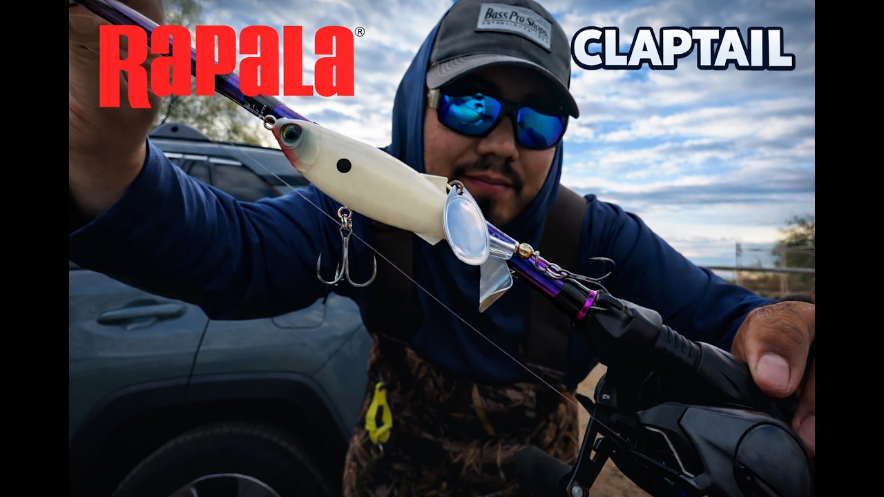 THE LONG AWAITED RAPALA claptail. 