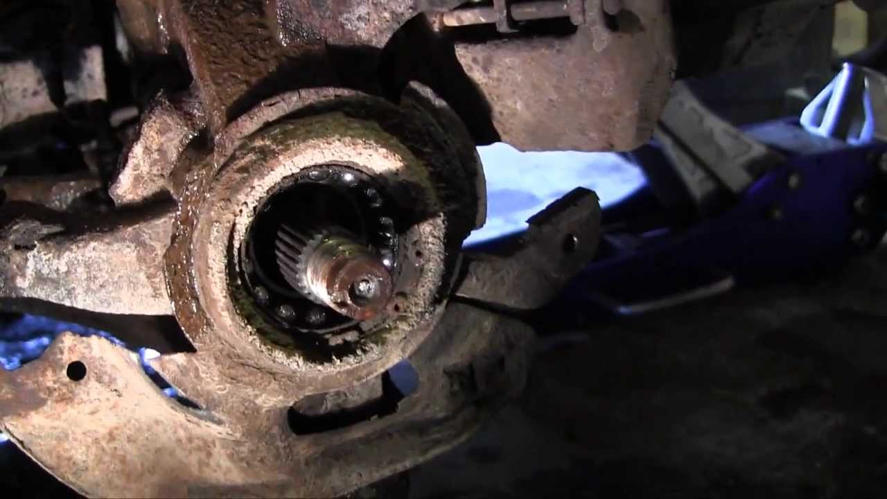 Front Wheel Bearing Replacement Ford Escort Zx2