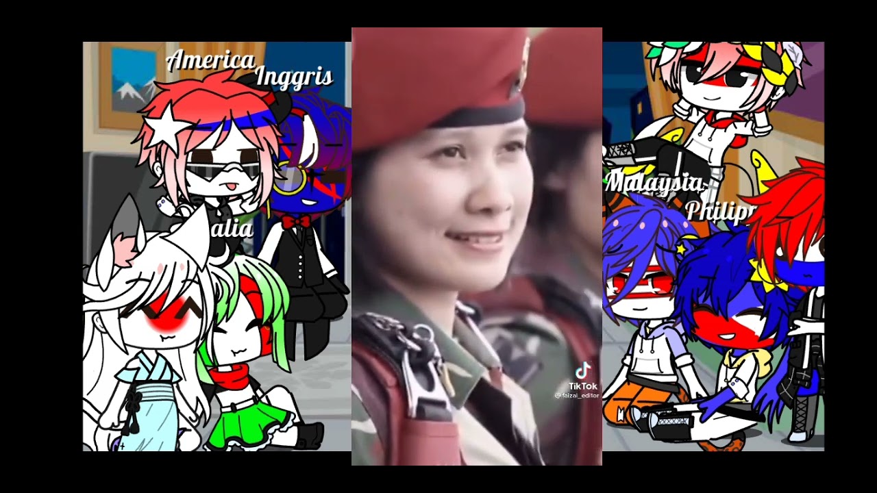 countryhumans react to TNI INDONESIA 🇮🇩
