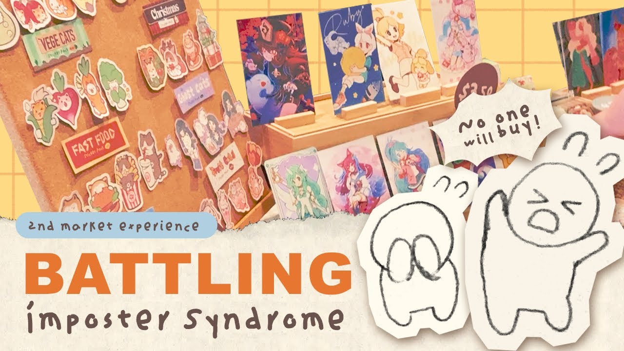 Battling Imposter Syndrome at Art Market | Artist Vlog