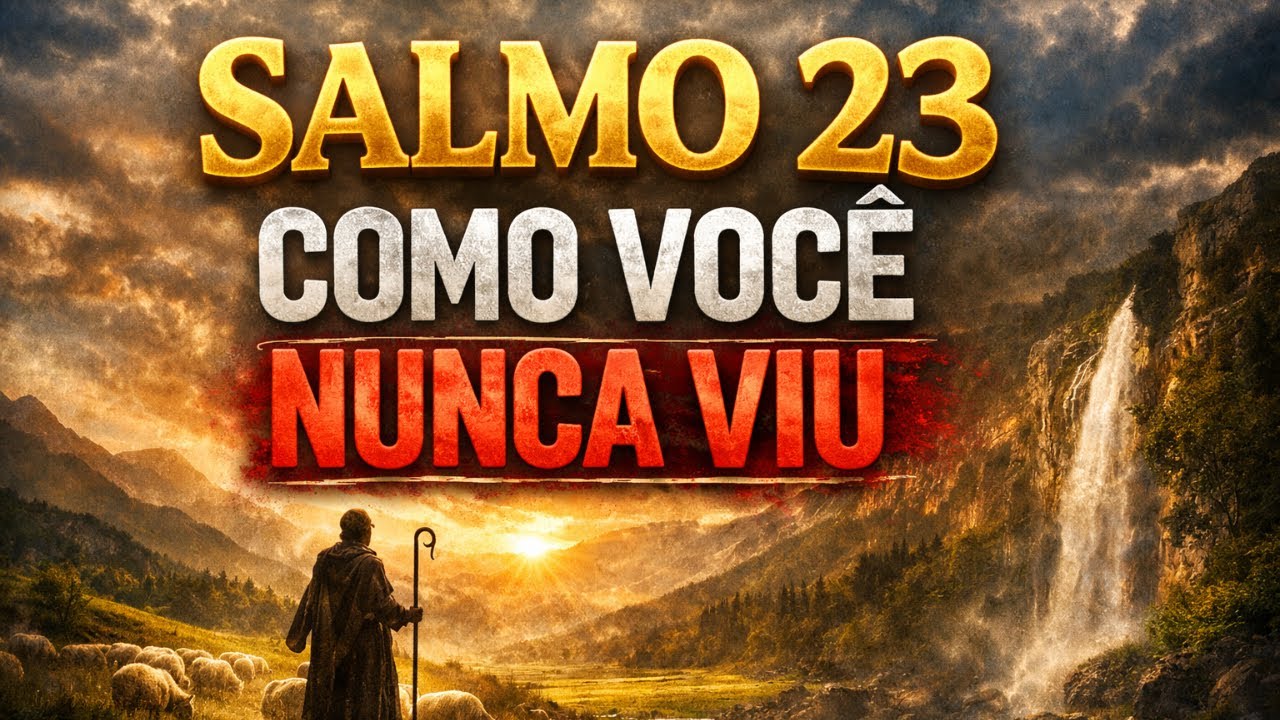 O PODER DO SALMO 23 A Jornada do Crente com Deus.
