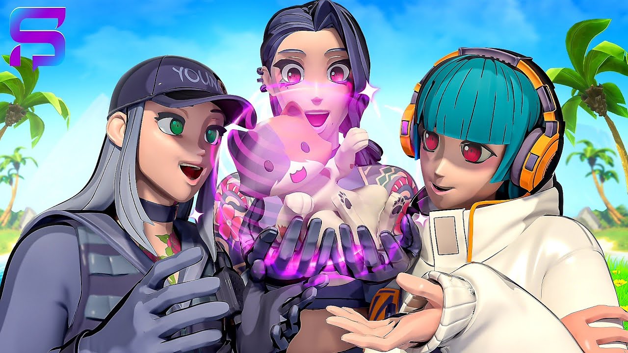KIT'S ANIME SISTERS SAVE HIS LIFE.. ( Fortnite Short )