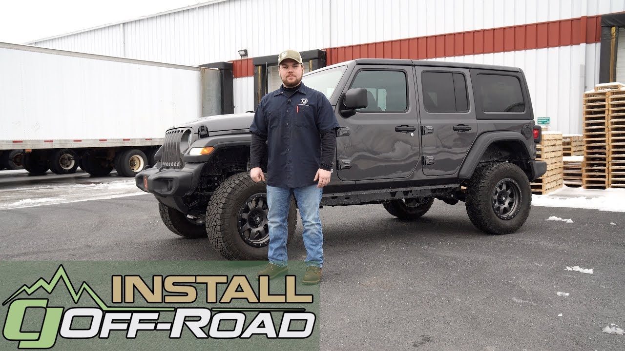 Jeep Wrangler JL Mopar Lift 2 дюйма (2018–2020) с установкой амортизаторов FOX, пружин и нижних п...