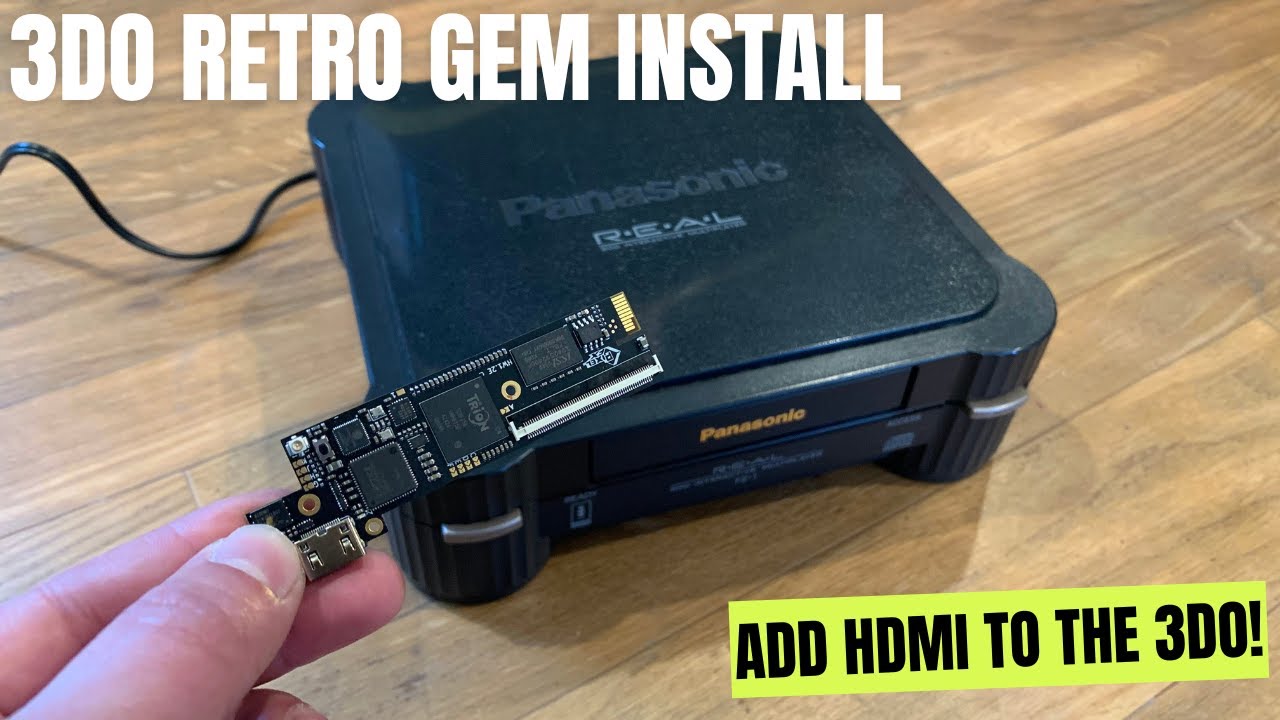 The FIRST HDMI mod for the 3DO is here! PixelFX 3DO Retro Gem install guide and demonstration