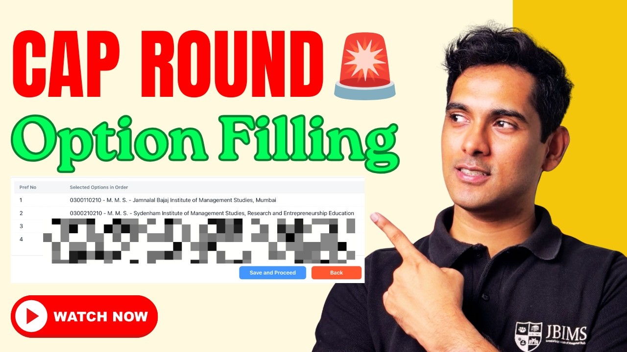 CAP ROUND OPTION Form STRATEGY | Must Watch Before Filling 🚨