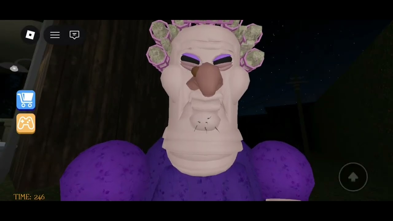 Today I'm playing grubby gran on roblox 🎮
