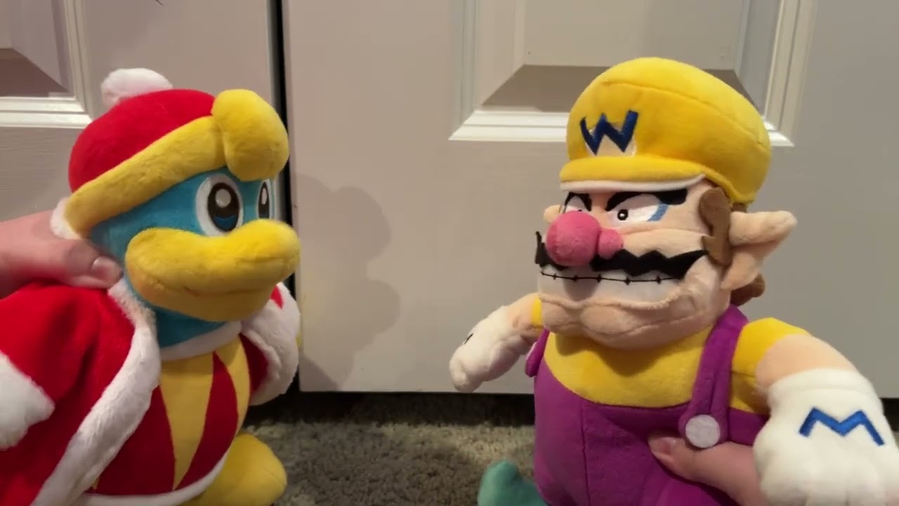 Wario dies by stealing King Dedede’s Chips but it’s Plush Version