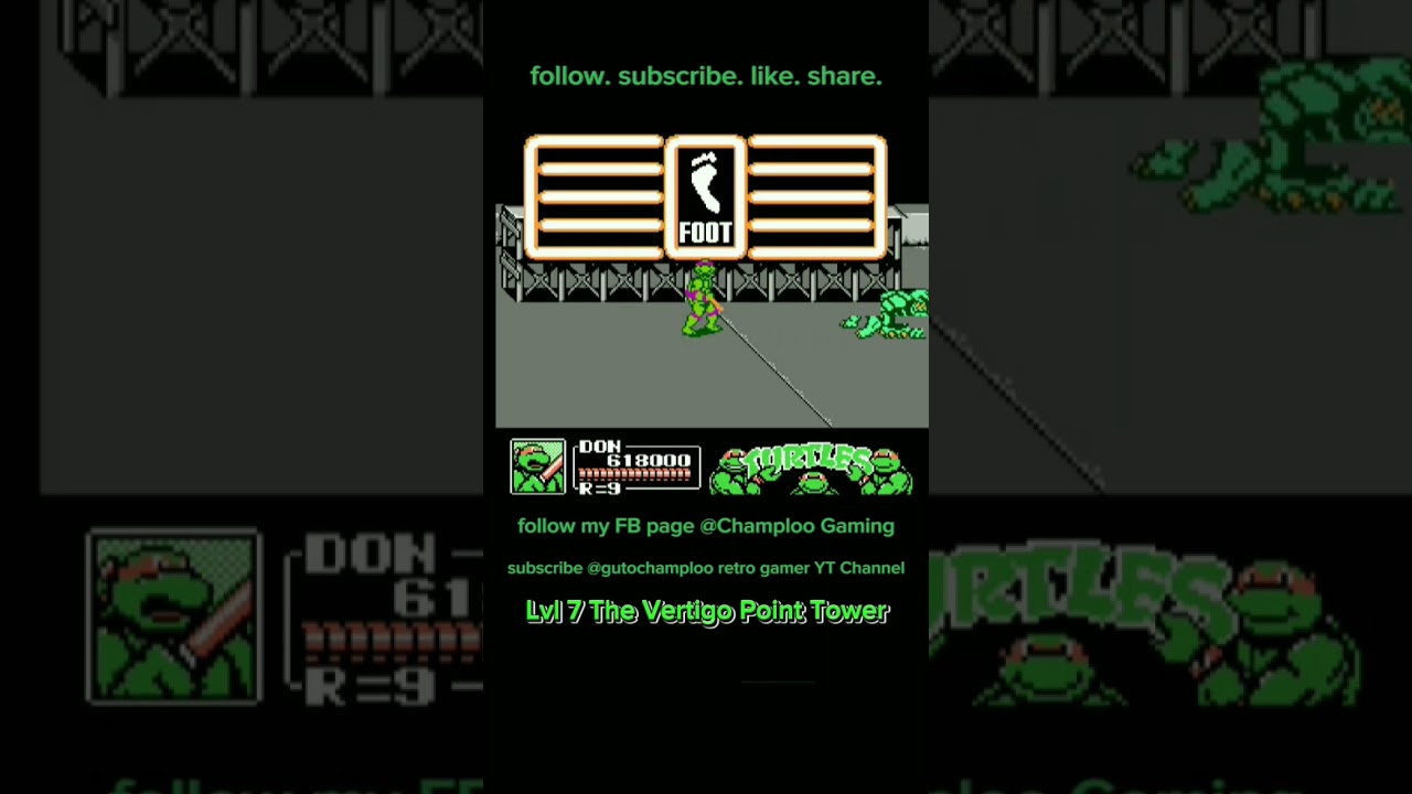 TMNT III TOKKA Vs The Ninja Turtles NES Gameplay #tmnt #tokka #nesgameplay #retrogames #nostalgic