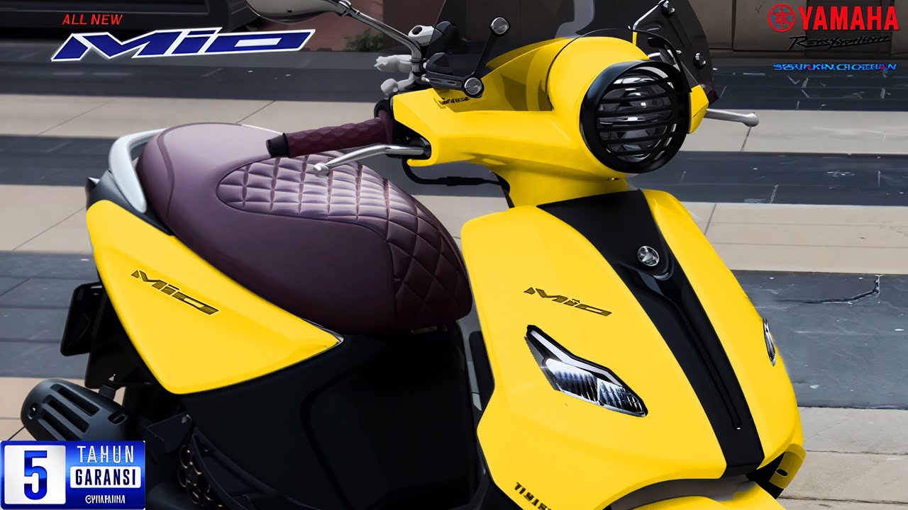 KEREN 🔥 INILAH SKUTIK RETRO TERANYAR YAMAHA | DESAINNYA SUPER FUTURISTIK