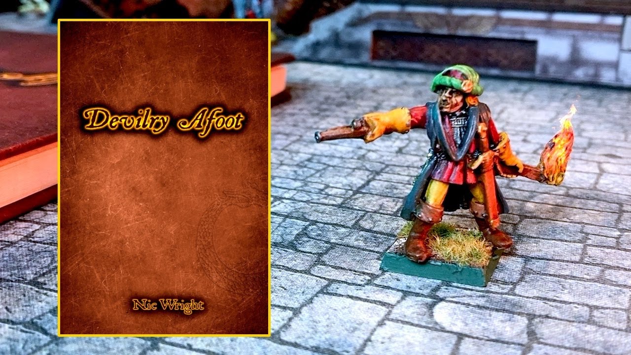 Devilry Afoot Folk-Horror Miniatures Game, Black-Powder Skirmishes Against Monsters of Legend