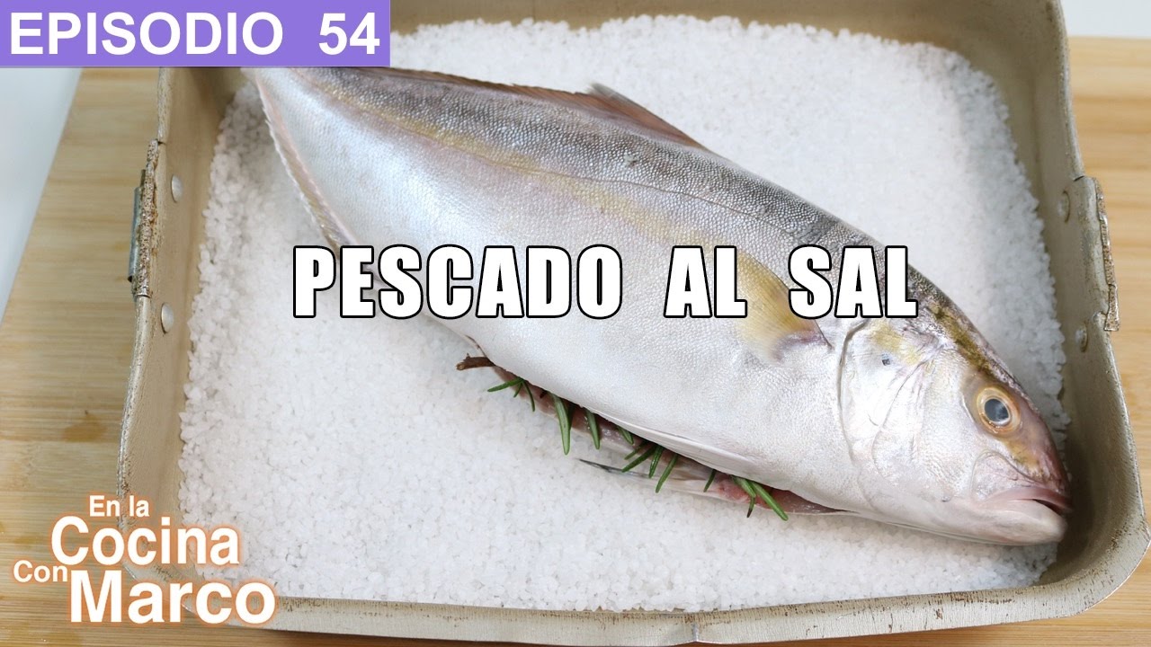 Pescado a la sal - Receta autentica italiana
