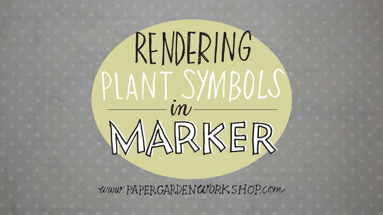 Rendering Plant Symbols in Marker