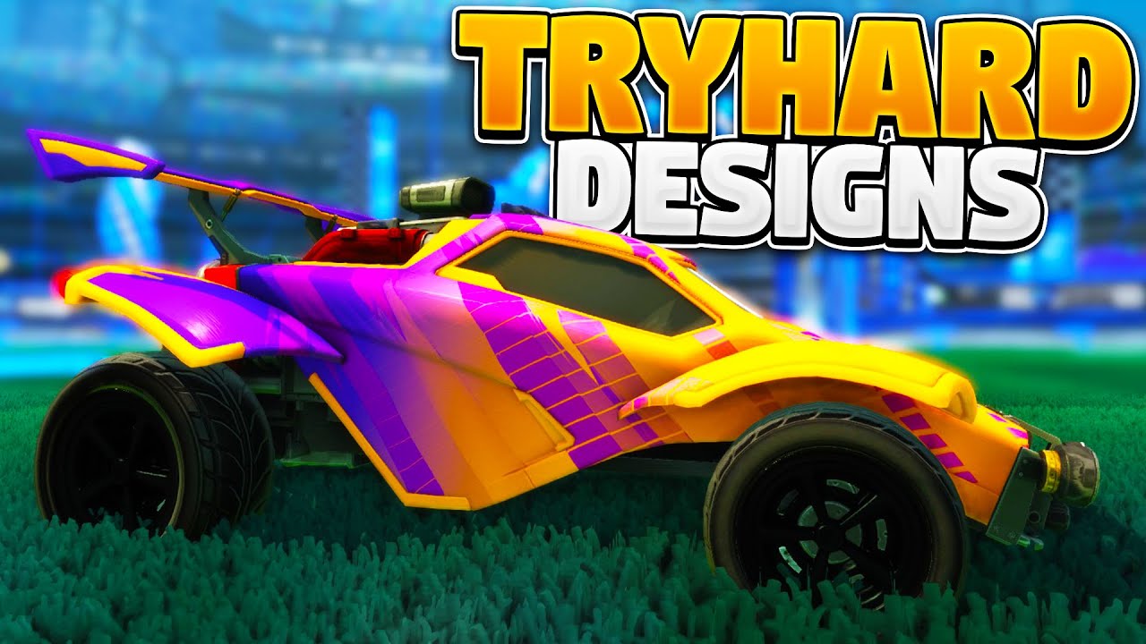 ЛУЧШИЕ ДИЗАЙНЫ АВТОМОБИЛЕЙ В СТИЛЕ TRYHARD В ROCKET LIGHT