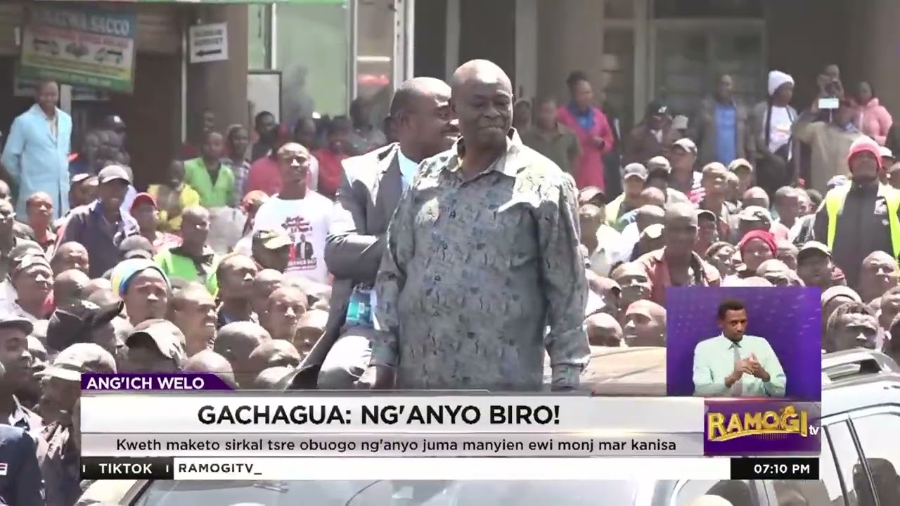 GACHAGUA: Ng'anyo biro! | #RamogiTV