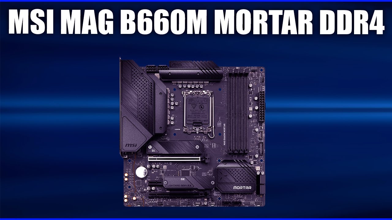 Материнская плата MSI MAG B660M Mortar DDR4