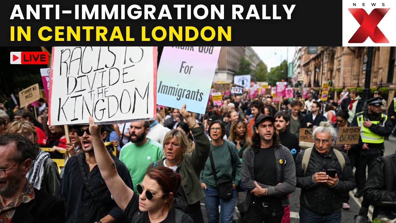 London Protest LIVE: Scuffles Break Out Between Protesters and Police in Central London