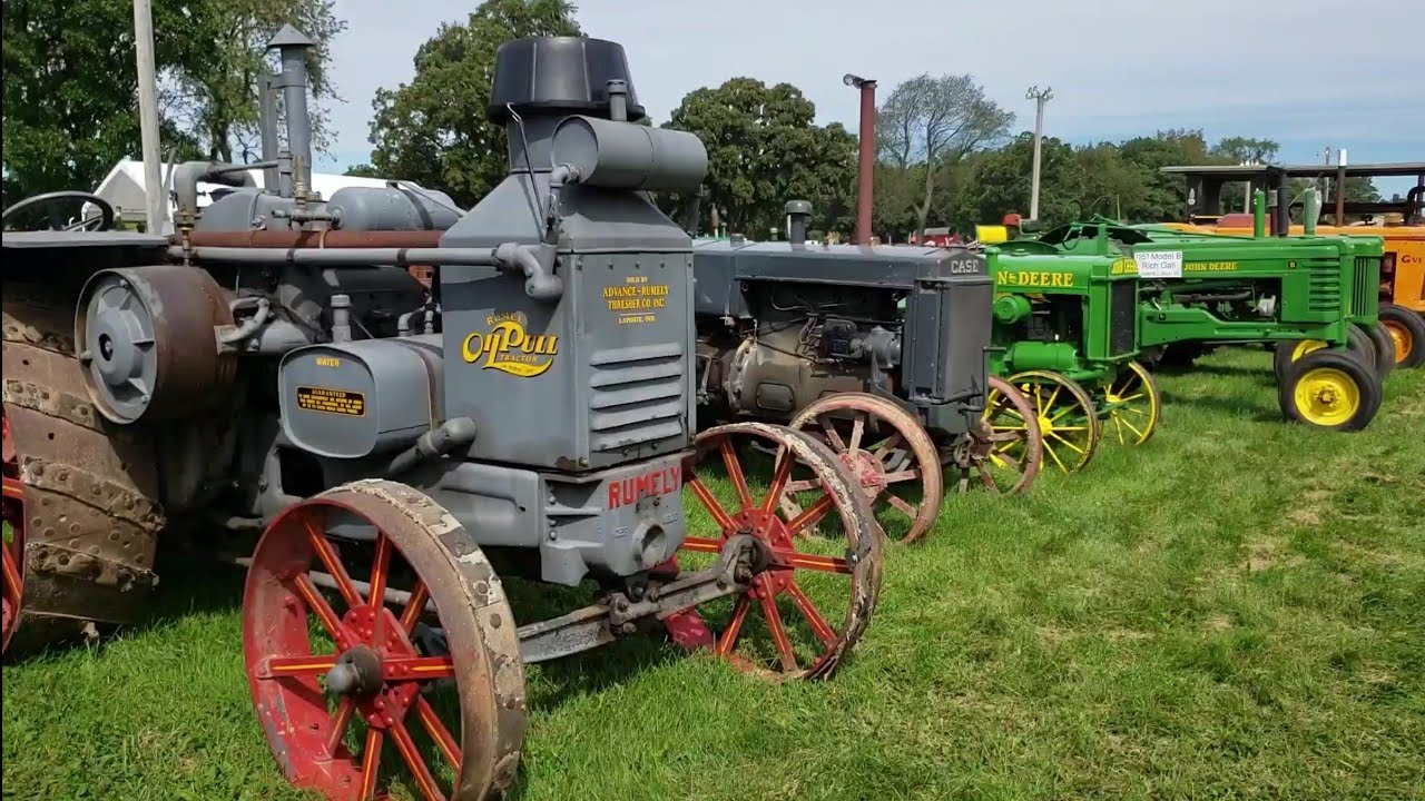 Tractors at the 2019 Rock River Thresheree
