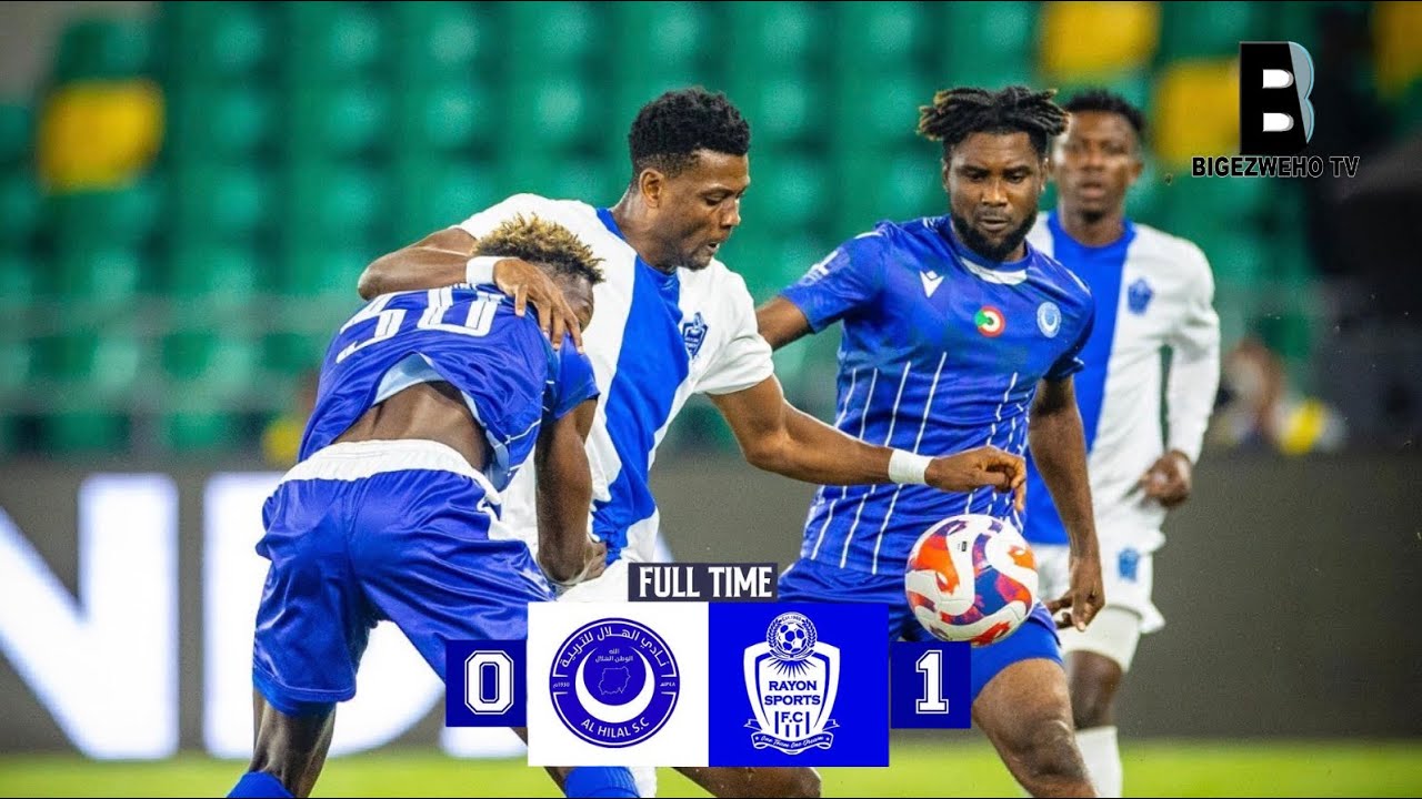 FT: Rayon Sports FC itsinze Al Hilal igitego 1-0🙌🏽Mbega ibyishimo 🤍💙
