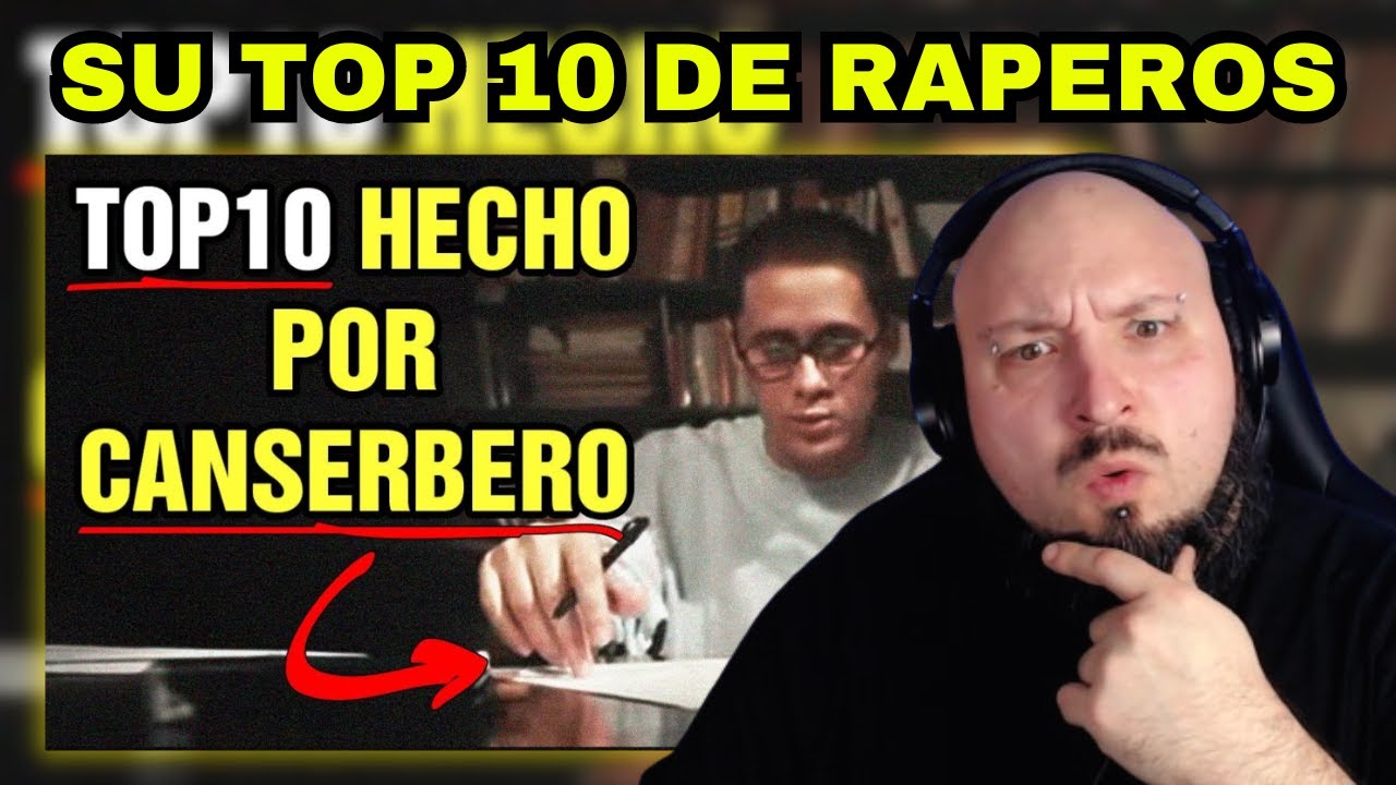 Los 10 RAPEROS FAVORITOS de Canserbero // BATERISTA REACCIONA // Nacho Lahuerta
