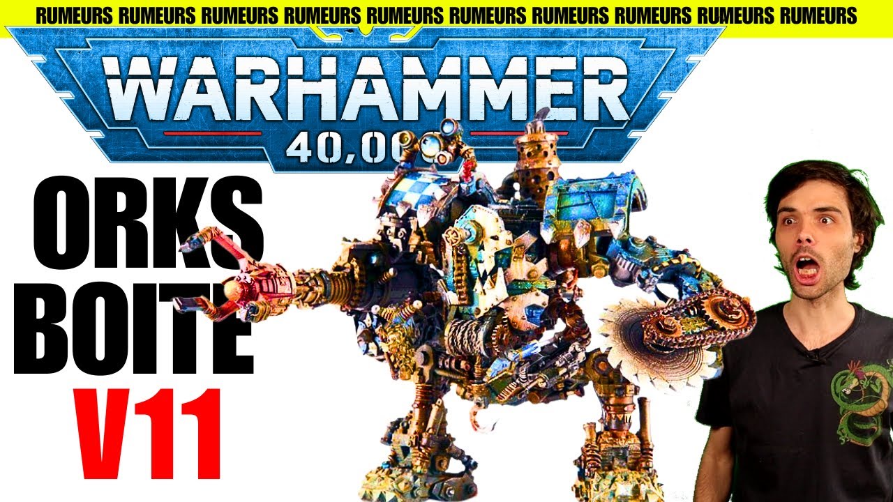 ON A ENFIN LE CONTENUE COMPLET DE LA BOITE DE LANCEMENT V11 DE WARHAMMER 40K !