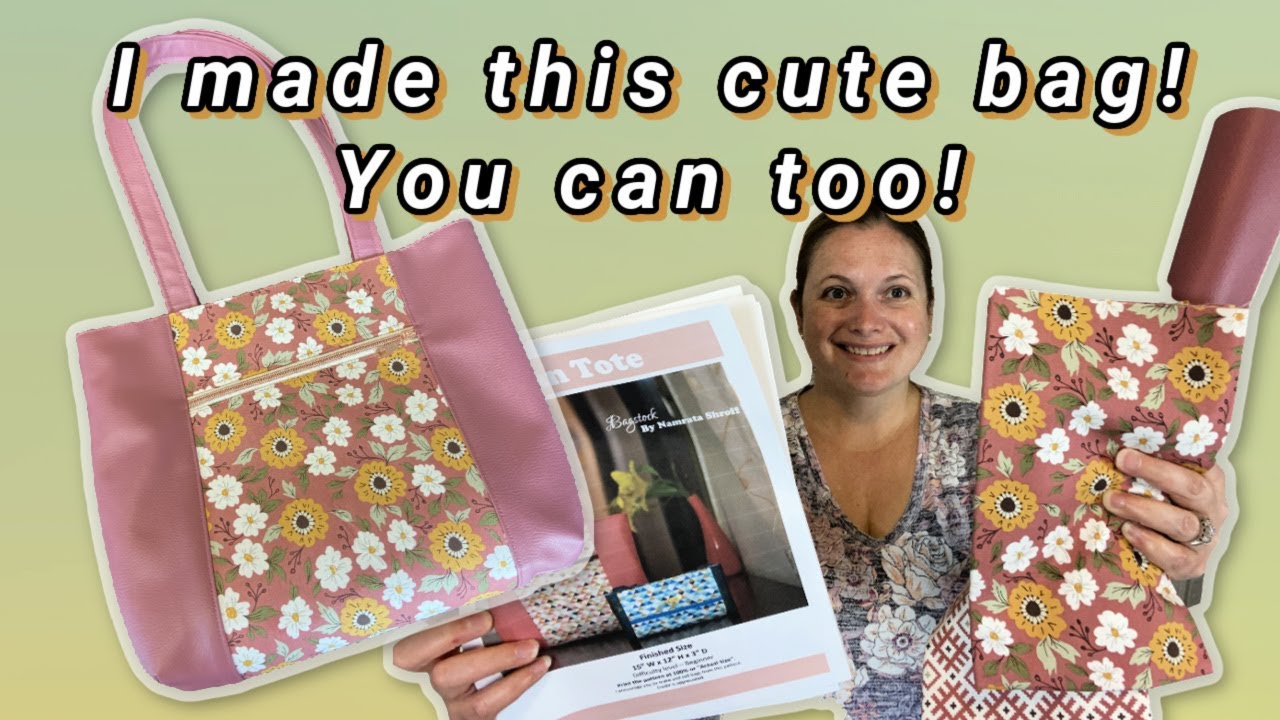 Tote Bag Tutorial | Pelican Tote by Bagstock