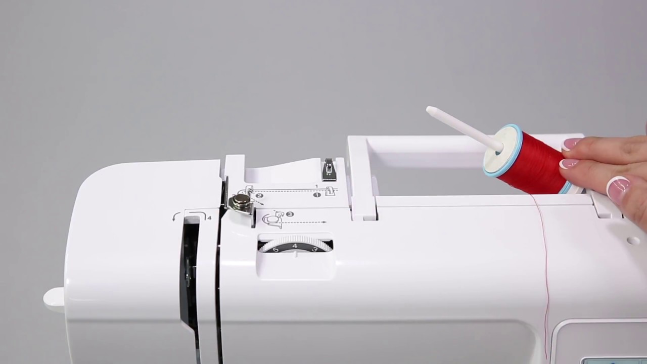 [BrotherSupportSewing] Upper threading / 上糸を通す