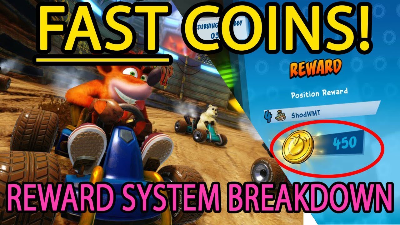 How to get Coins Fast in CTR Nitro Fueled + How Wumpa Coins rewards work