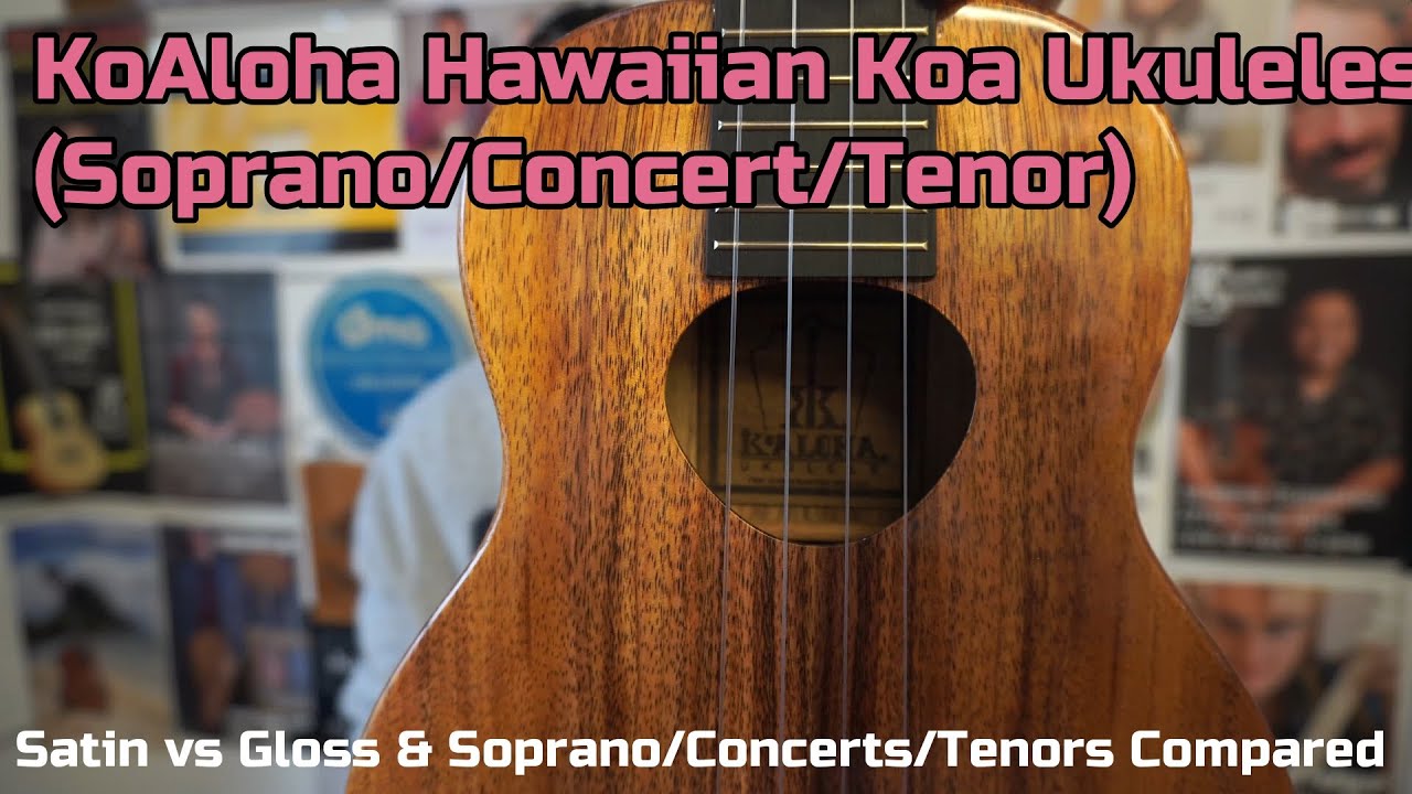 The New Standard - A fresh look at KoAloha (Soprano/Concert/Tenor)