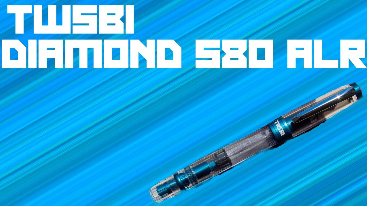 Twsbi Diamond 580 ALR Prussian Blue Pluma Fuente/Estilográfica Reseña en Español