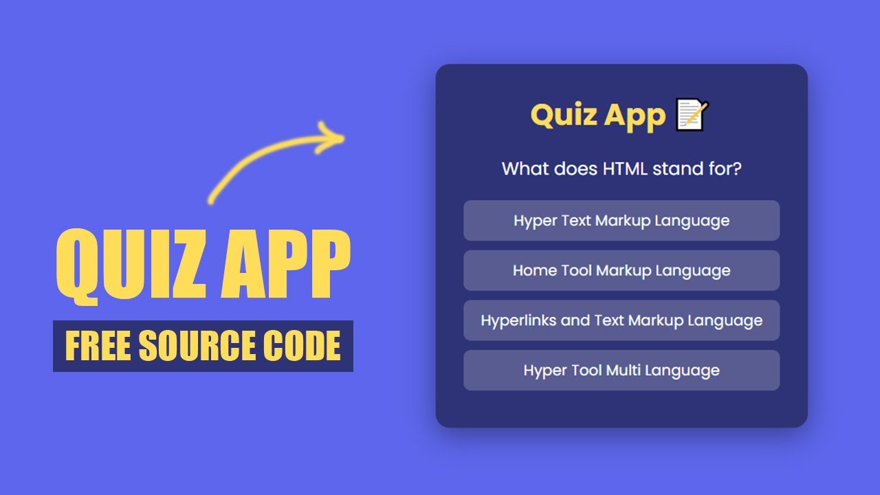 Build an Auto-Progress Quiz App with HTML, CSS, and JavaScript | Easy Web Development Tutorial