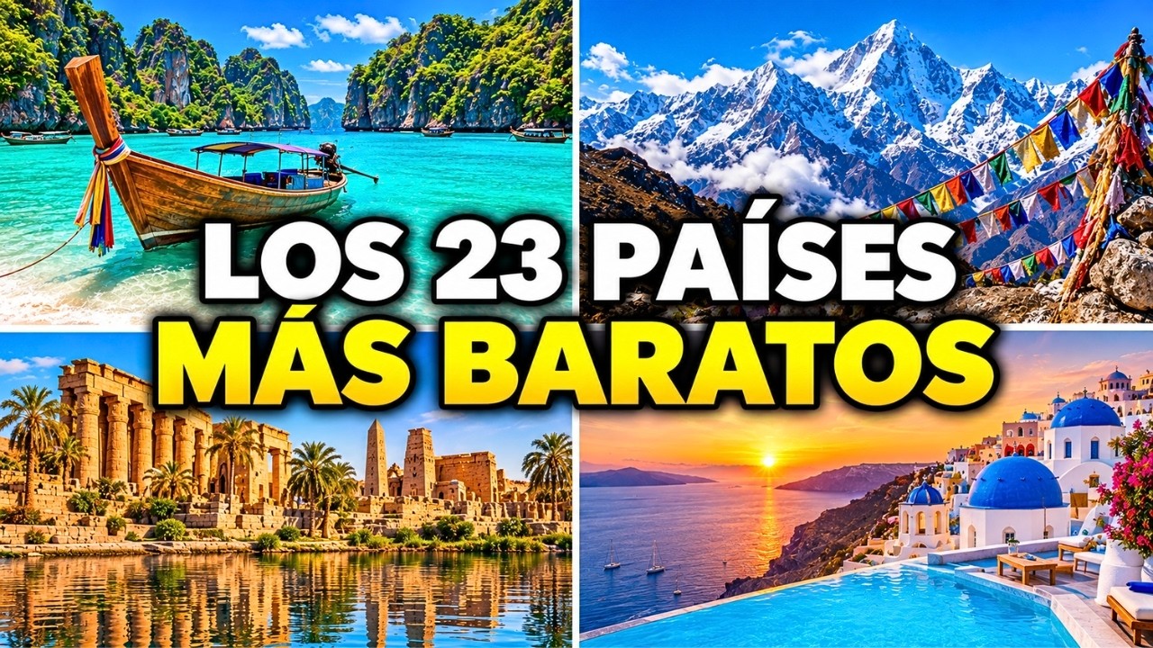 Los 23 Pa&iacute;ses m&aacute;s Baratos para Viajar en 2026 (que nadie te dice)