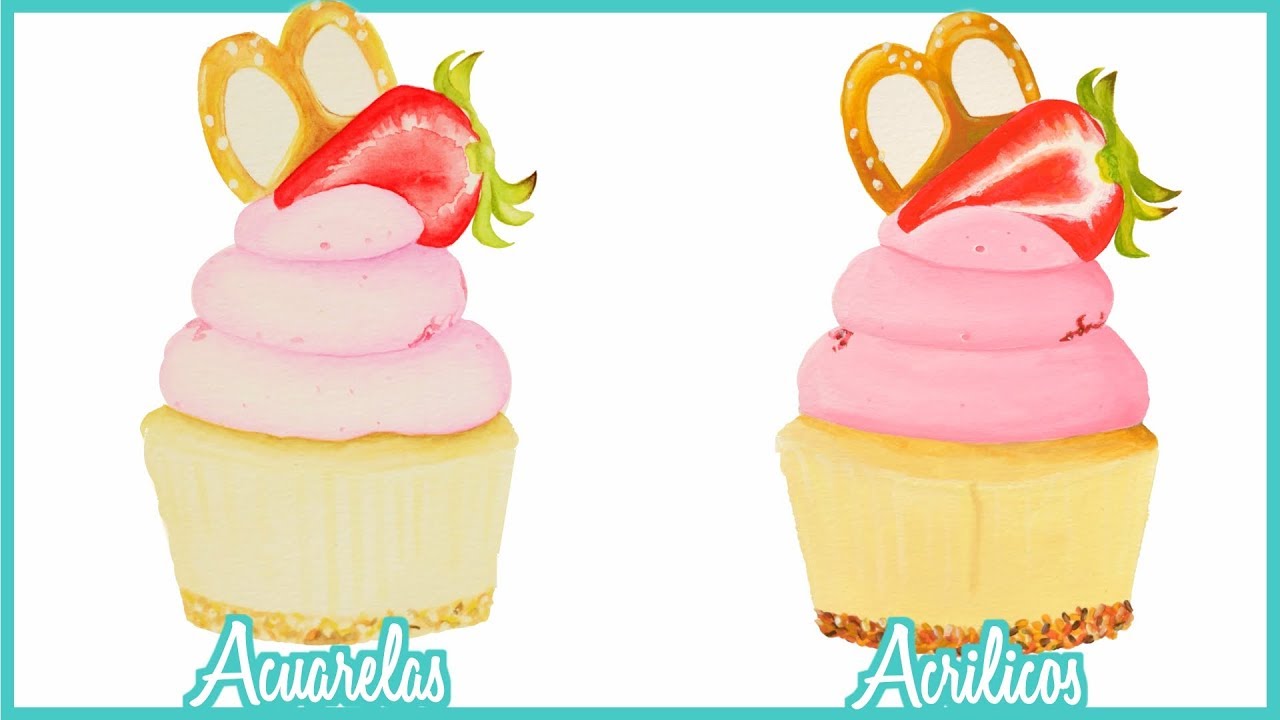Diferencias entre acuarela y acrilico