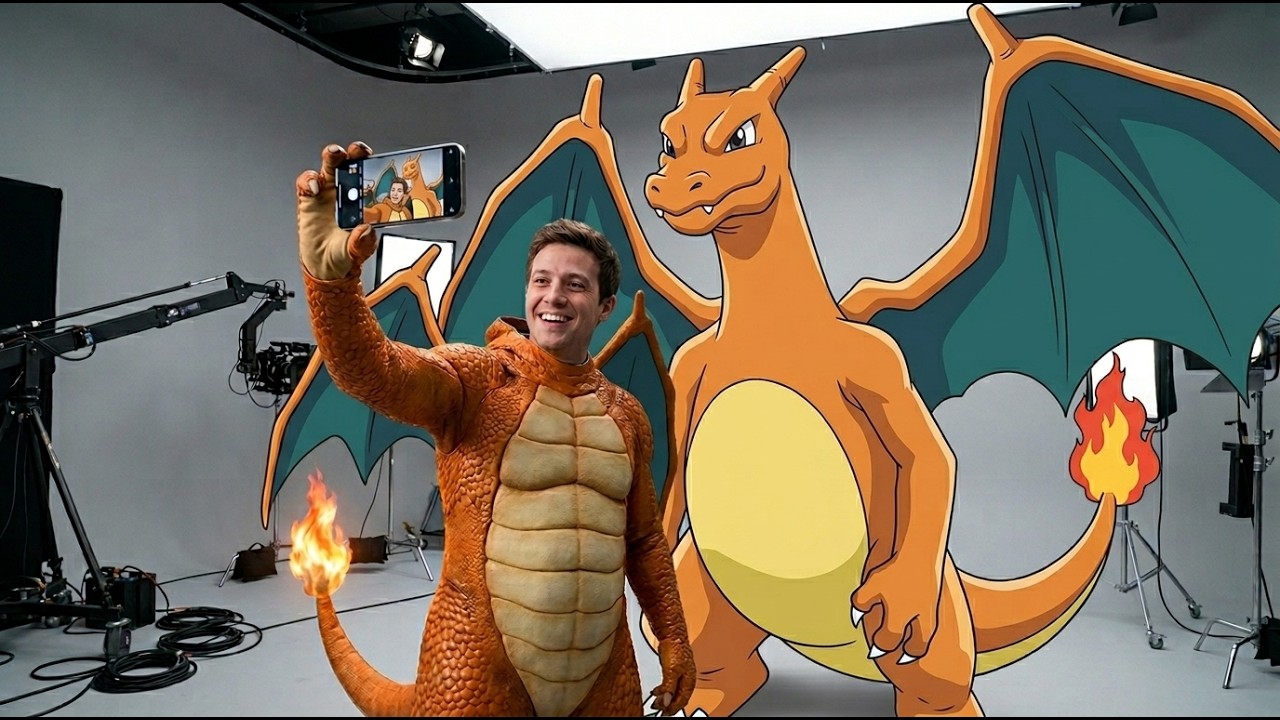 What If Pokémon Were Real?🎵Pikachu, Charizard, Eevee & More (Official Music Video)