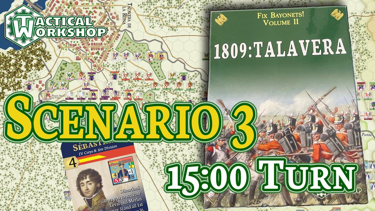 1809 Talavera-Scenario 3: 15h00 turn