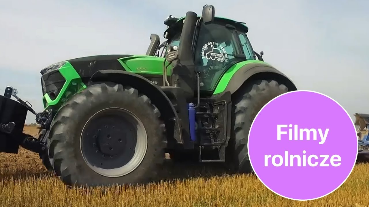Traktory DEUTZ FAHR na pokazie polowym na Mazowszu